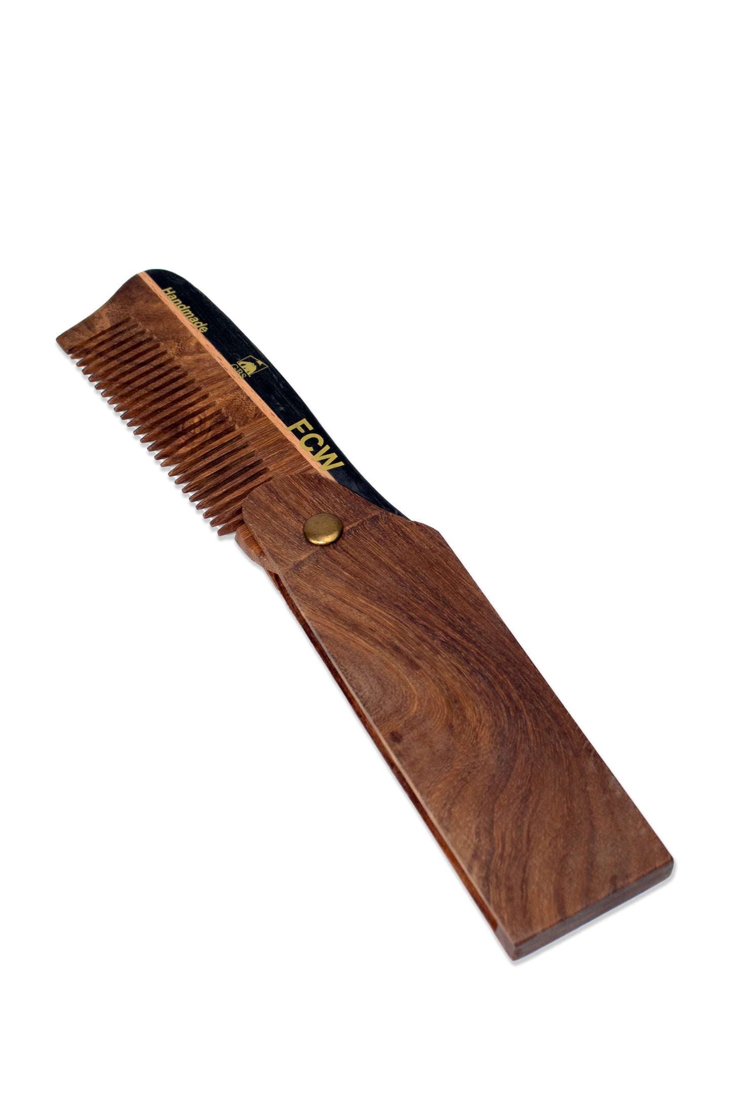 Beard Comb - Wood Folding