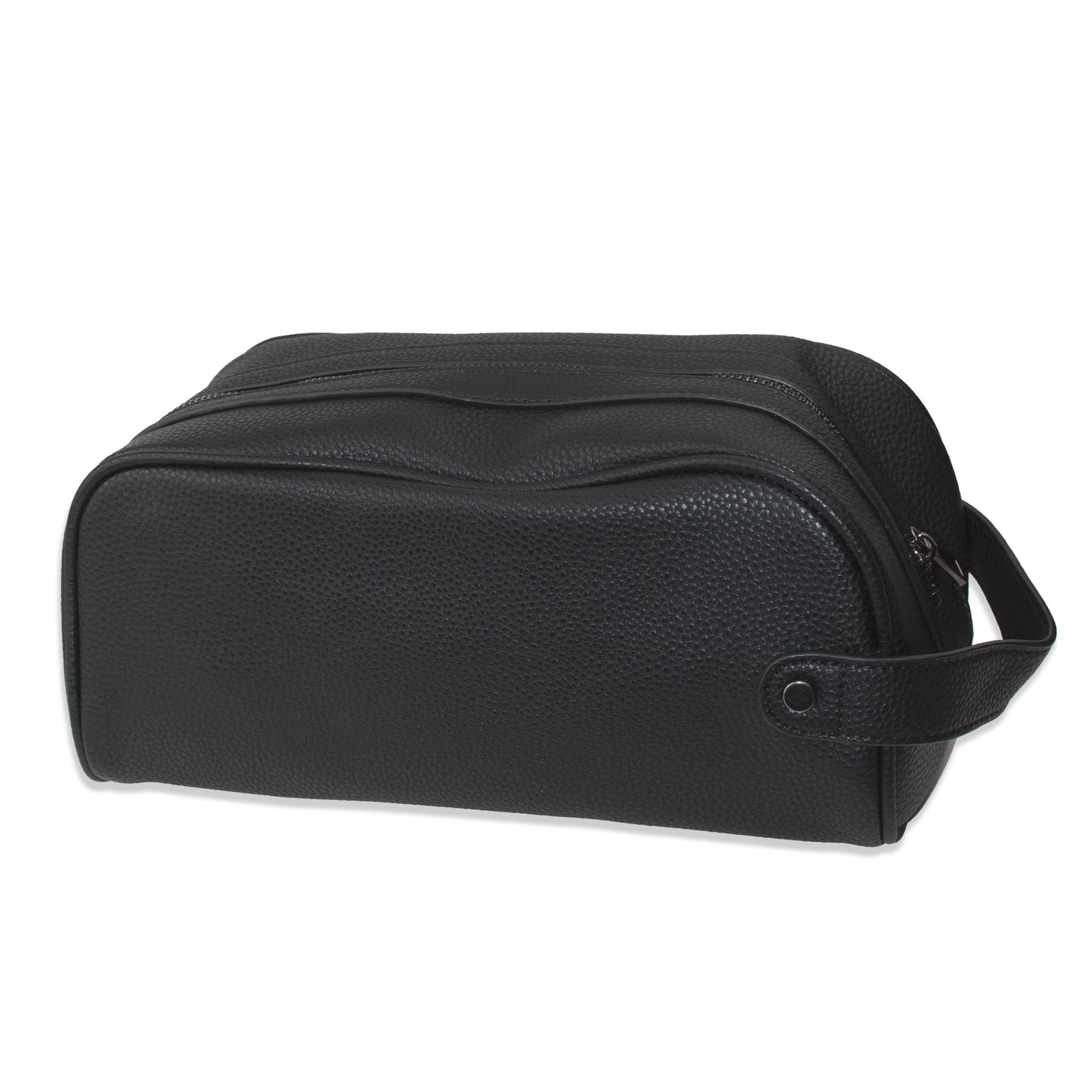 Black Leather Toiletry Kit