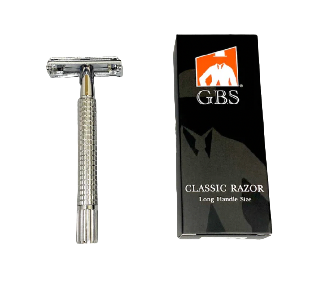 Butterfly Double Edge (Safety) Razor Stainless + Blades