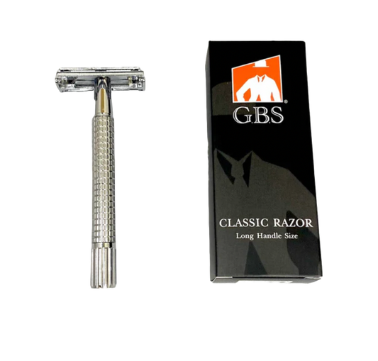 Butterfly Double Edge (Safety) Razor Stainless + Blades