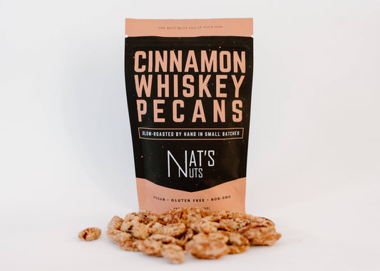 Cinnamon Whiskey Pecans